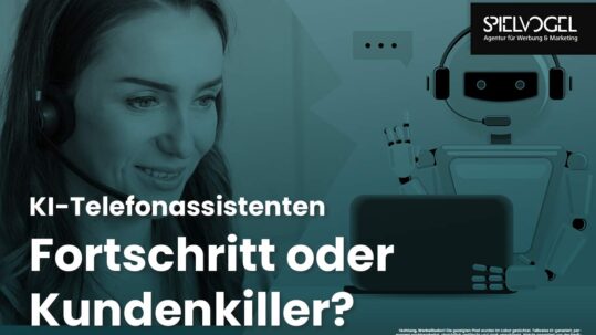 KI-Telefonassistenten für KMU: Fortschritt oder Kundenkiller? Erfahren Sie, wann sich KI lohnt, welche rechtlichen Risiken bestehen und warum Menschlichkeit zählt