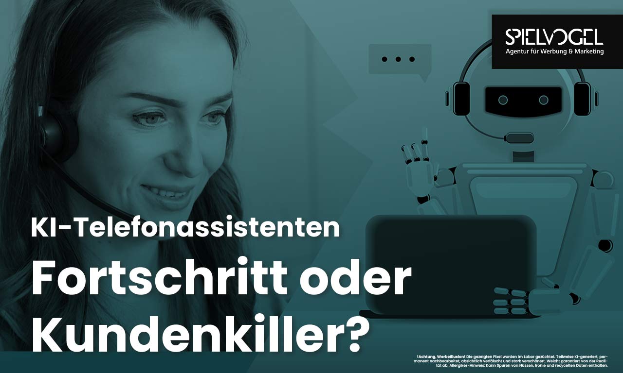 KI-Telefonassistenten für KMU: Fortschritt oder Kundenkiller? Erfahren Sie, wann sich KI lohnt, welche rechtlichen Risiken bestehen und warum Menschlichkeit zählt