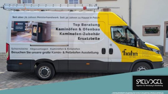 Machen Sie Ihren Fuhrpark zum wirkungsvollen Werbeträger!