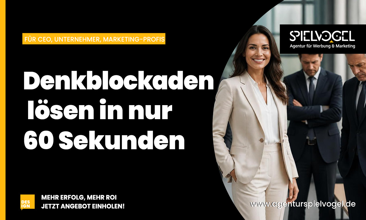 Denkblockaden lösen in nur 60 Sekunden - So gehts ...