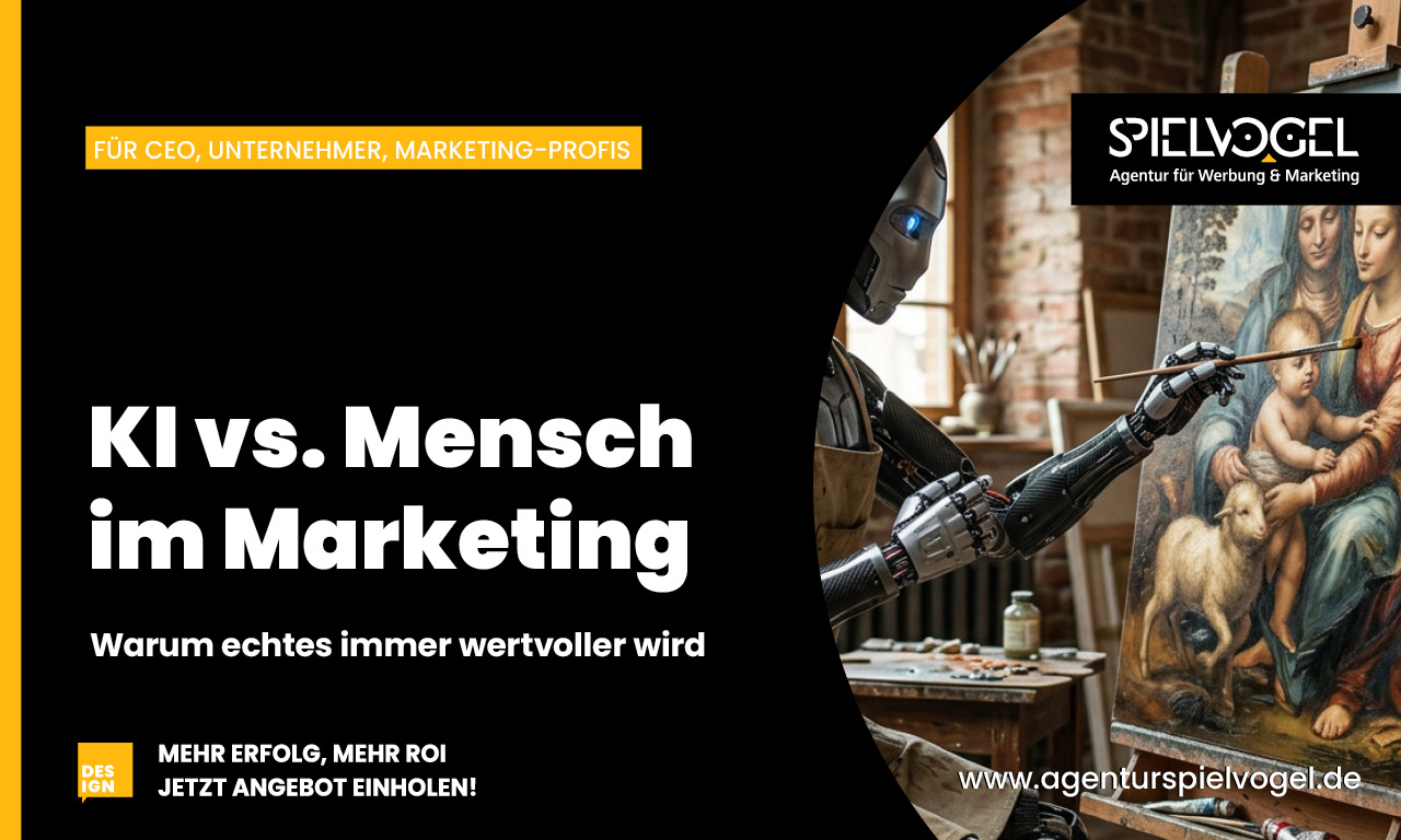 KI vs. Mensch im Marketing: Warum Unperfektion der neue Luxus ist
